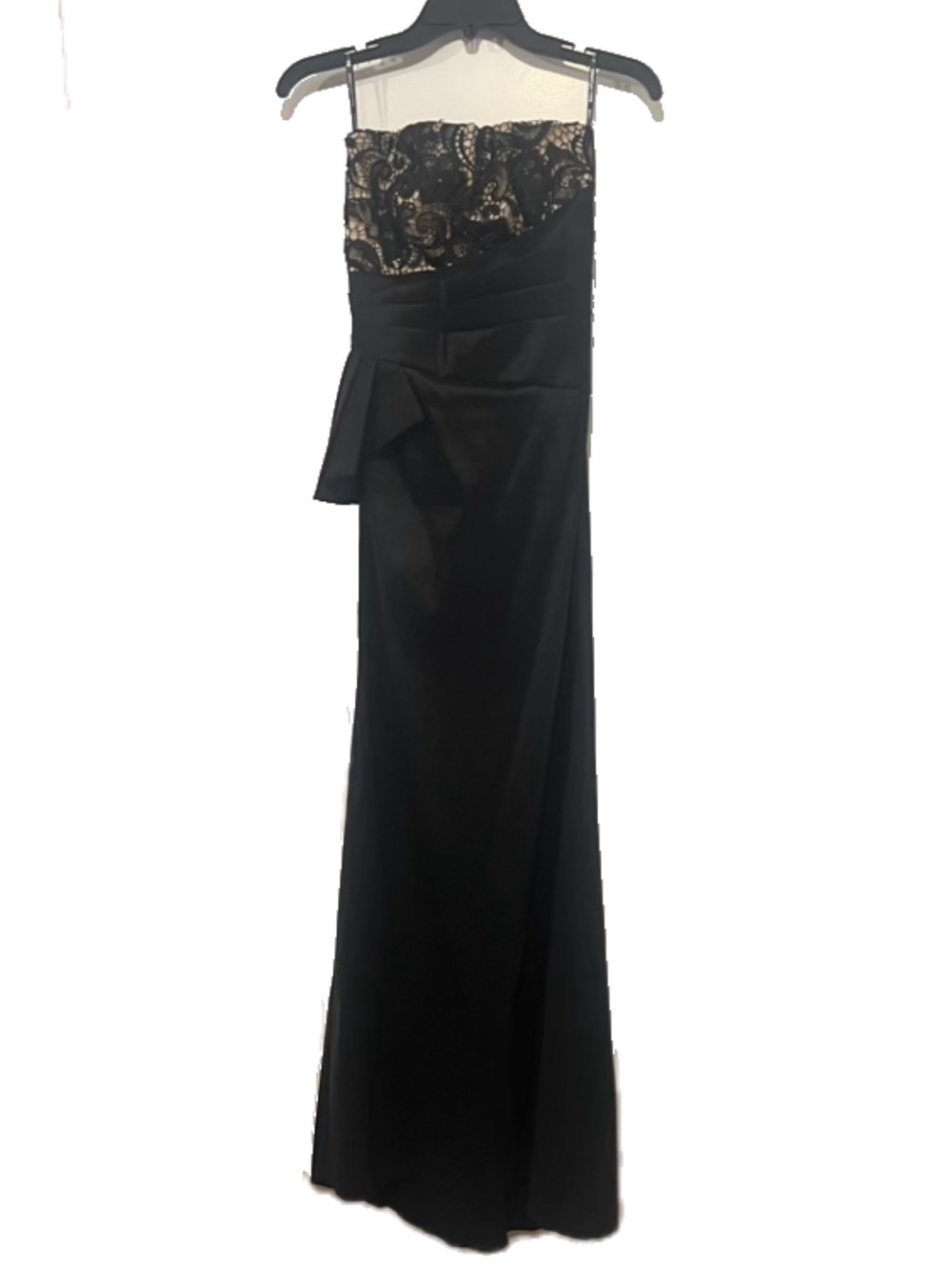 Gorgeous Jessica McClintock Strapless Evening Gown with Lace bodice